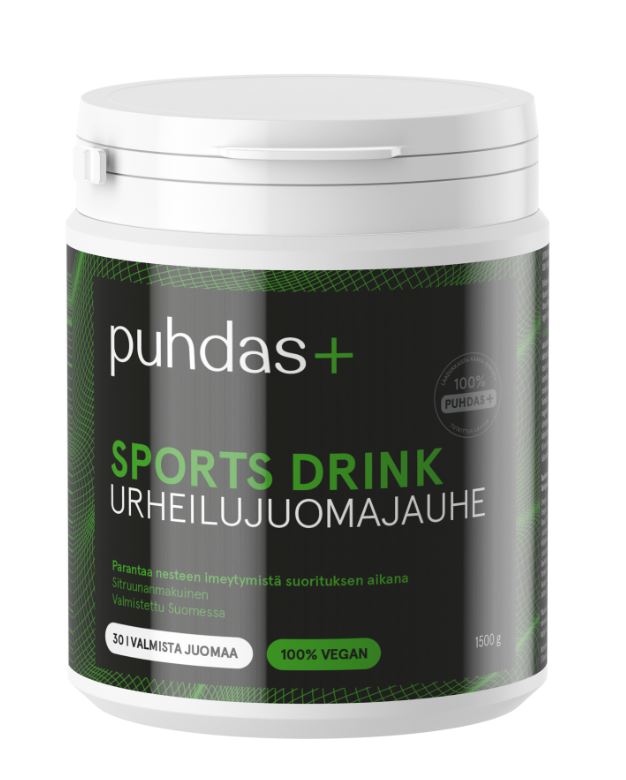 Paras Urheilujuomajauhe testivoittaja